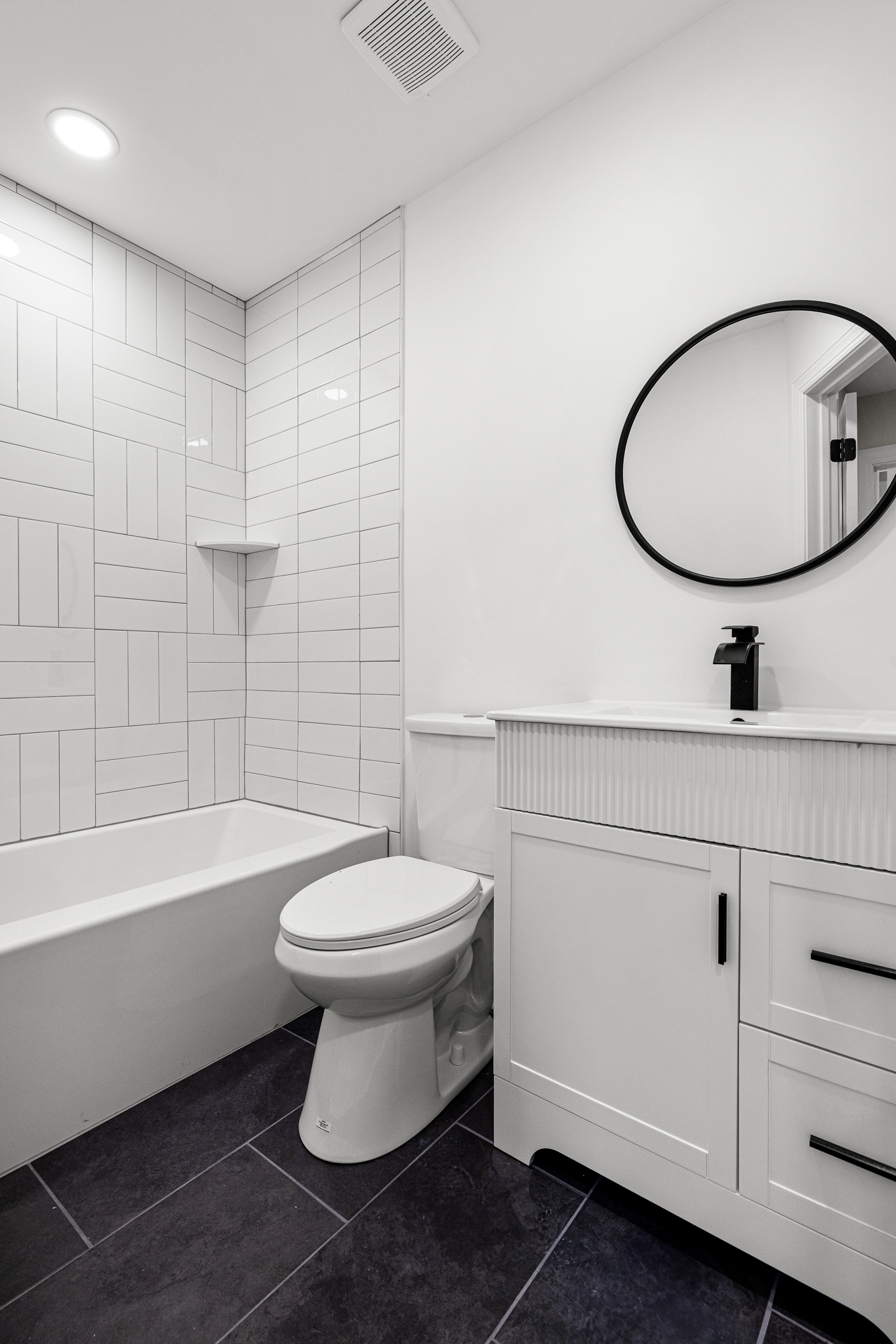 Modernized room with polished renovation details