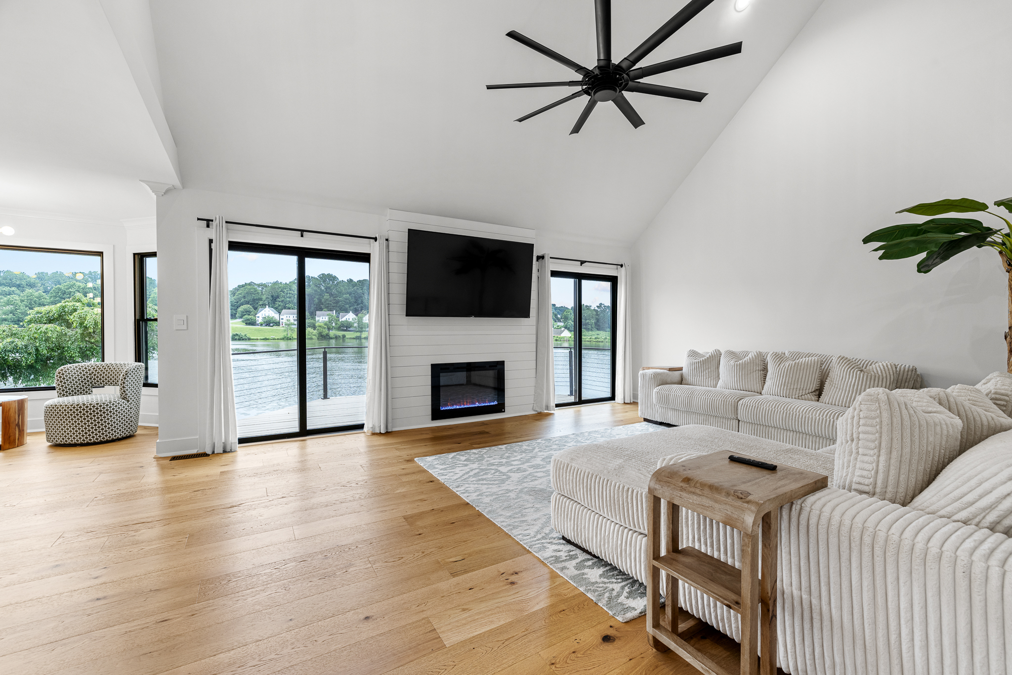 Home improvement gallery shot with bright interior styling